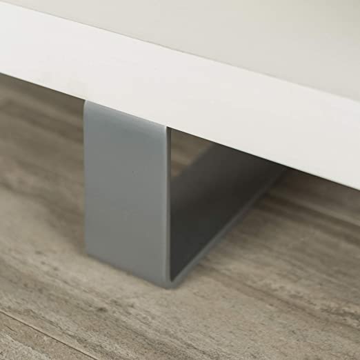 58" MODERN ELECTRIC FIREPLACE T.V STAND WHITE