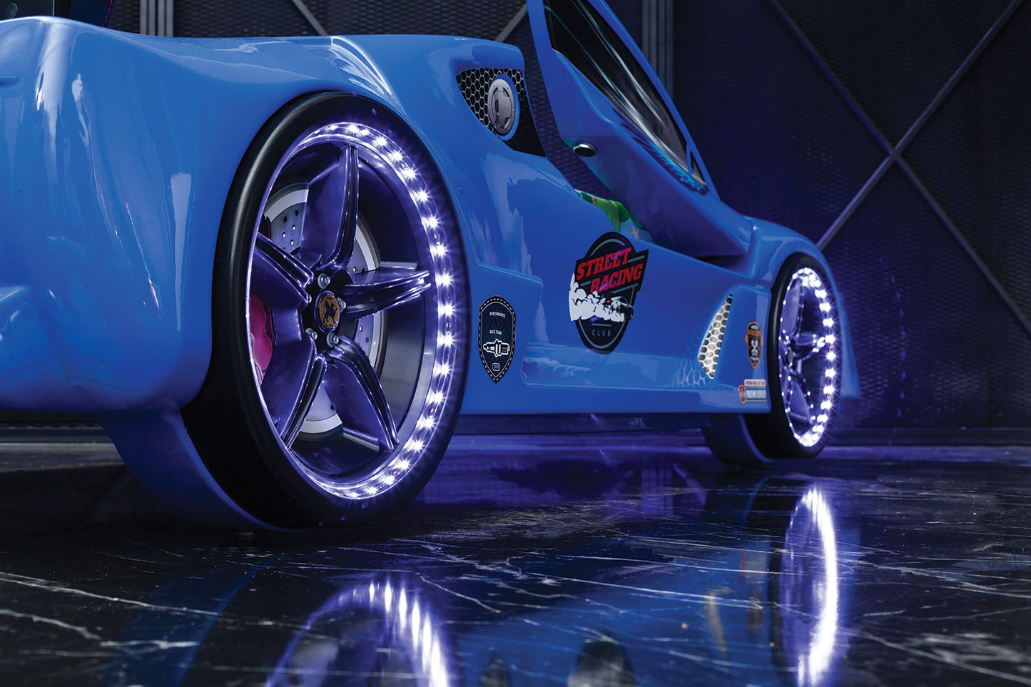 Sports Car Bed Blue