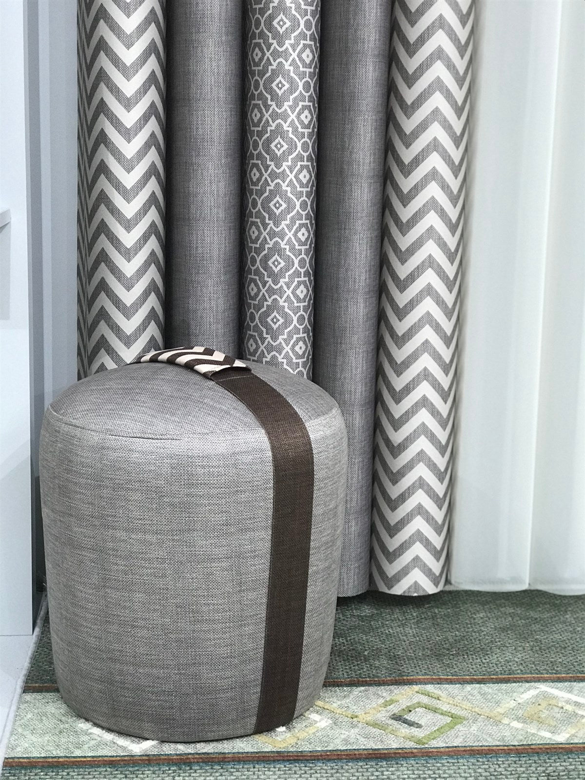 Bloom Footstool (Multi-colours)