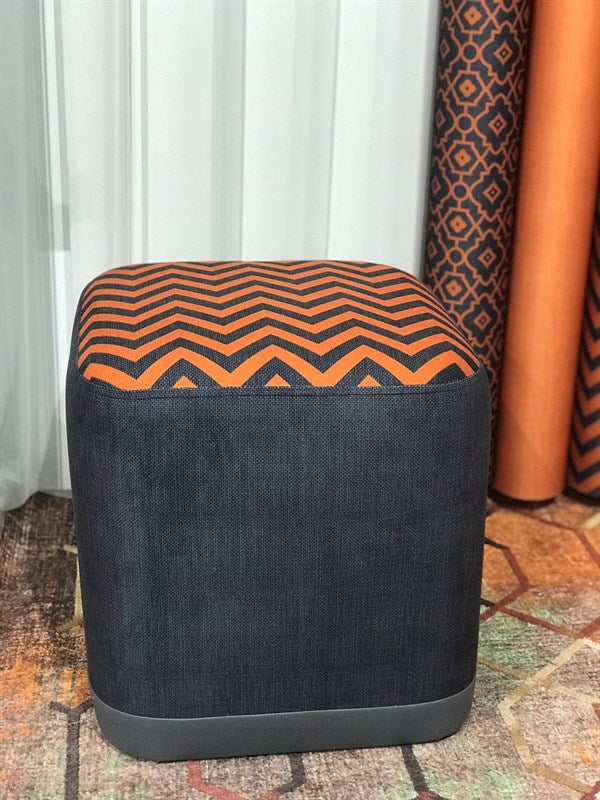 CUBE FOOTSTOOL (MULTI-COLOUR)