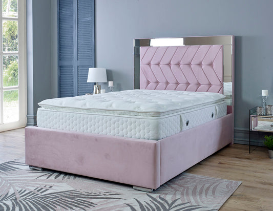 Paris Mirror Ottoman Bed