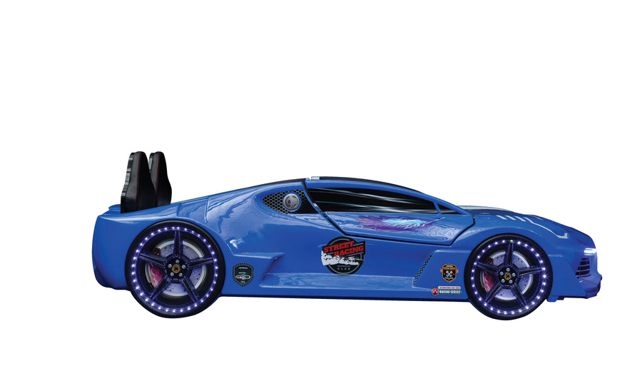Sports Car Bed Blue