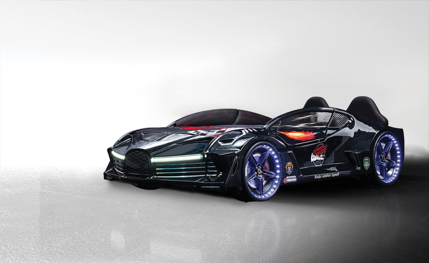 Sports Car Bed Black Bed Trend