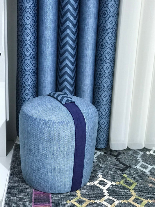BLOOM FOOTSTOOL BLUE