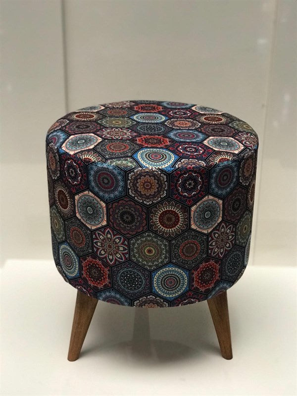 FRAZER FOOTSTOOL (MULTI-COLOURS)