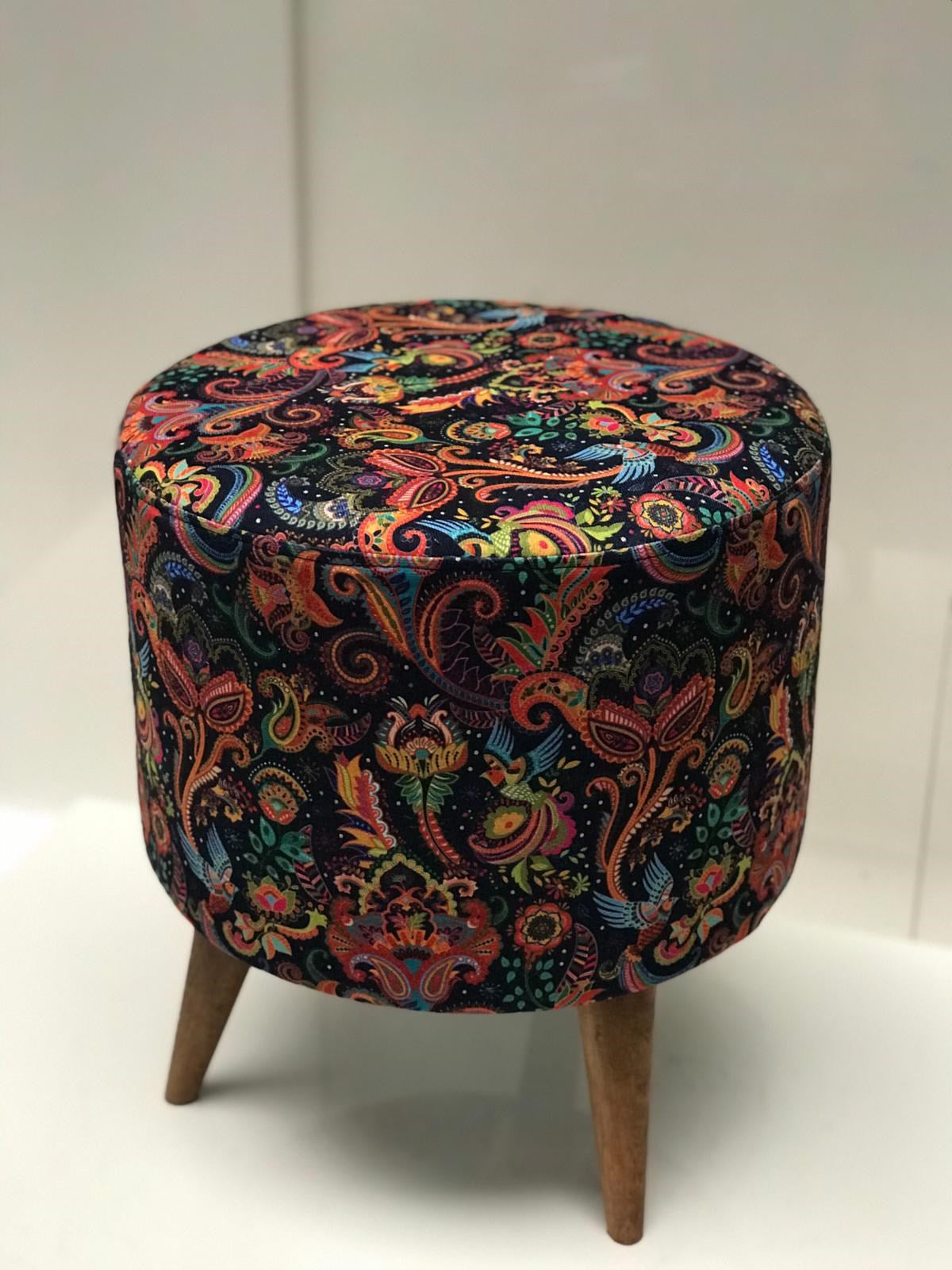 FRAZER FOOTSTOOL (MULTI-COLOURS)