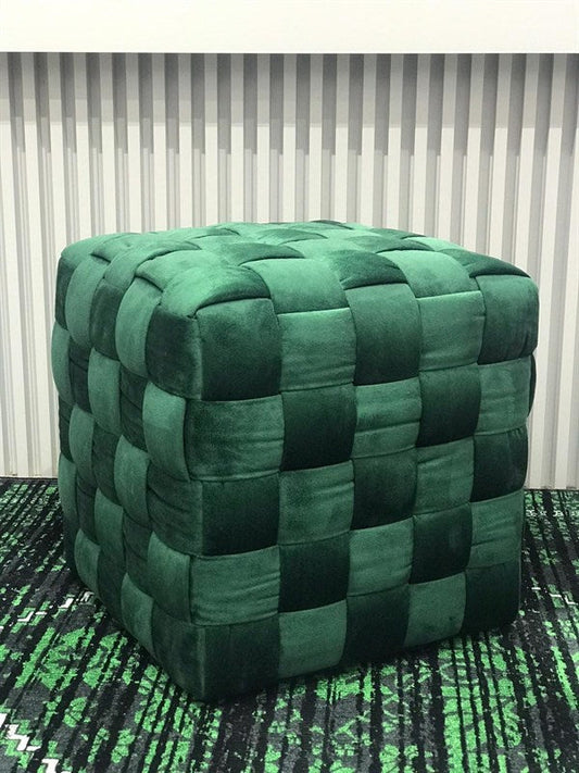 PUZZLE FOOTSTOOL GREEN