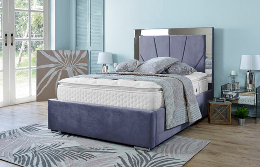 Horizon Mirror Ottoman Bed