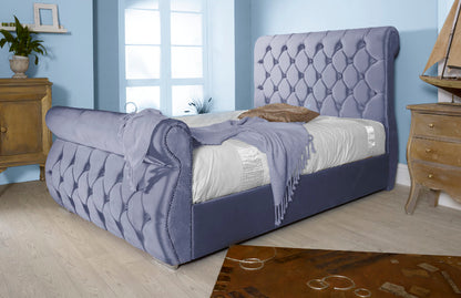 Swan Chesterfield Ottoman Bed