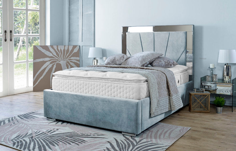 Horizon Mirror Ottoman Bed