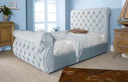 Swan Chesterfield Ottoman Bed