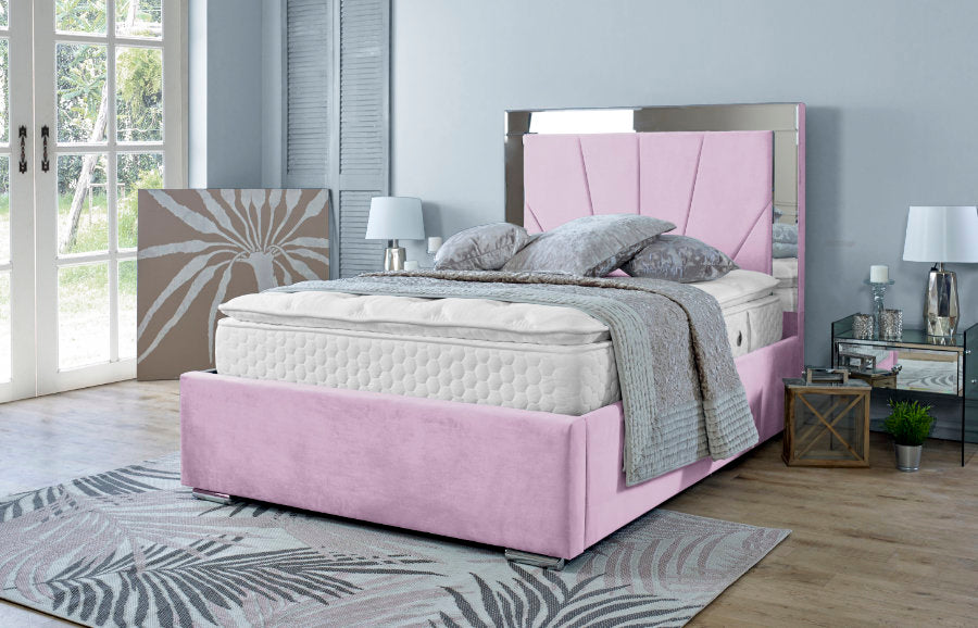 Horizon Mirror Ottoman Bed