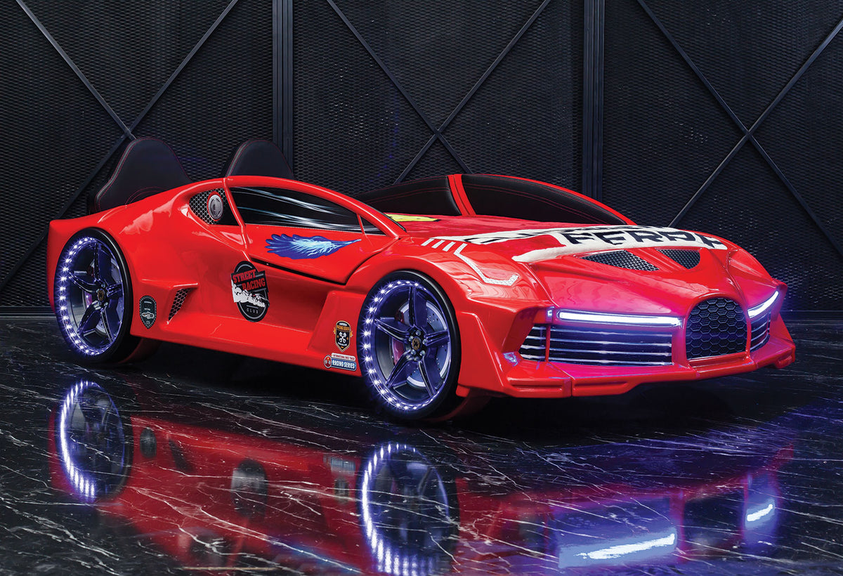 Sports Car Bed Red