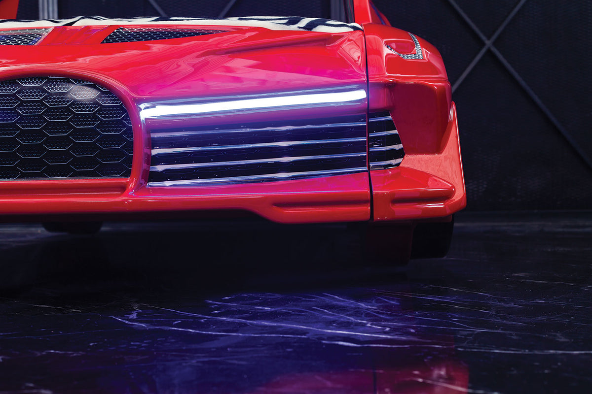 Sports Car Bed Red