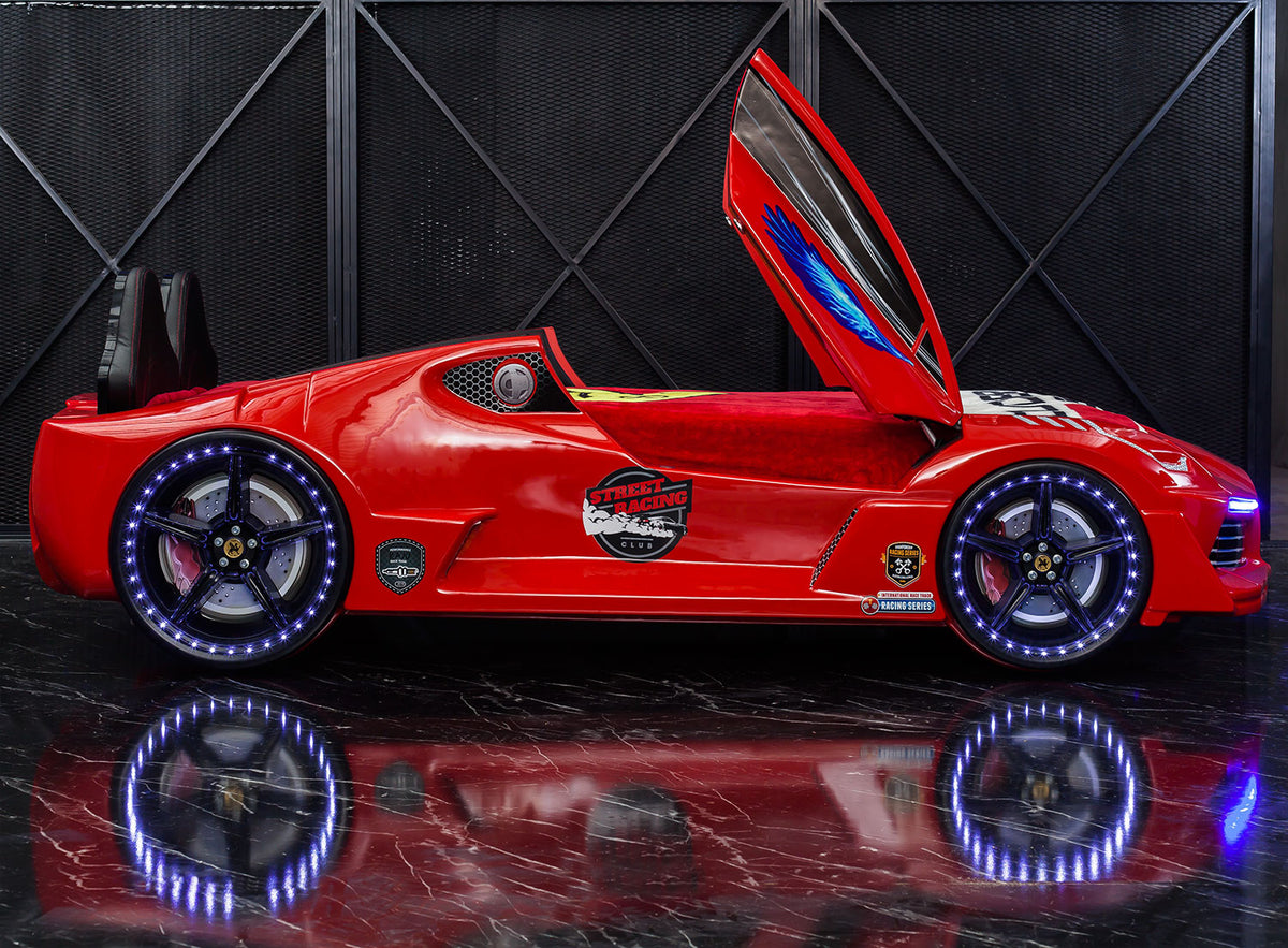Sports Car Bed Red