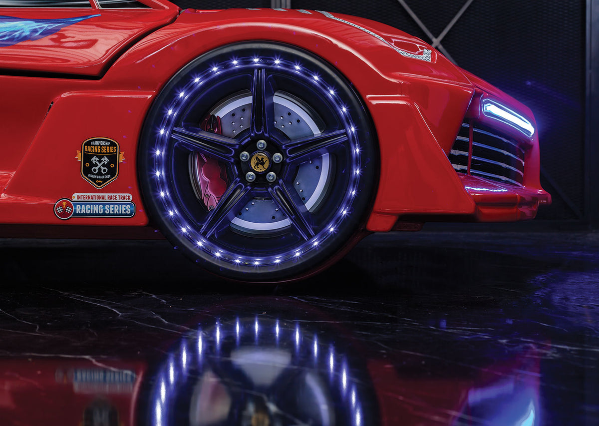Sports Car Bed Red