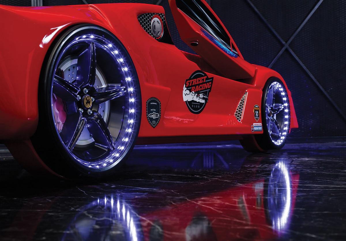 Sports Car Bed Red