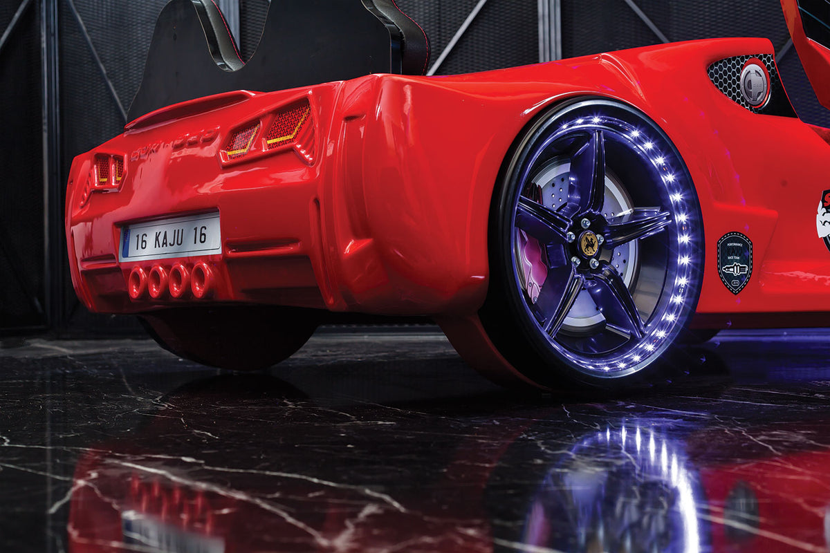 Sports Car Bed Red