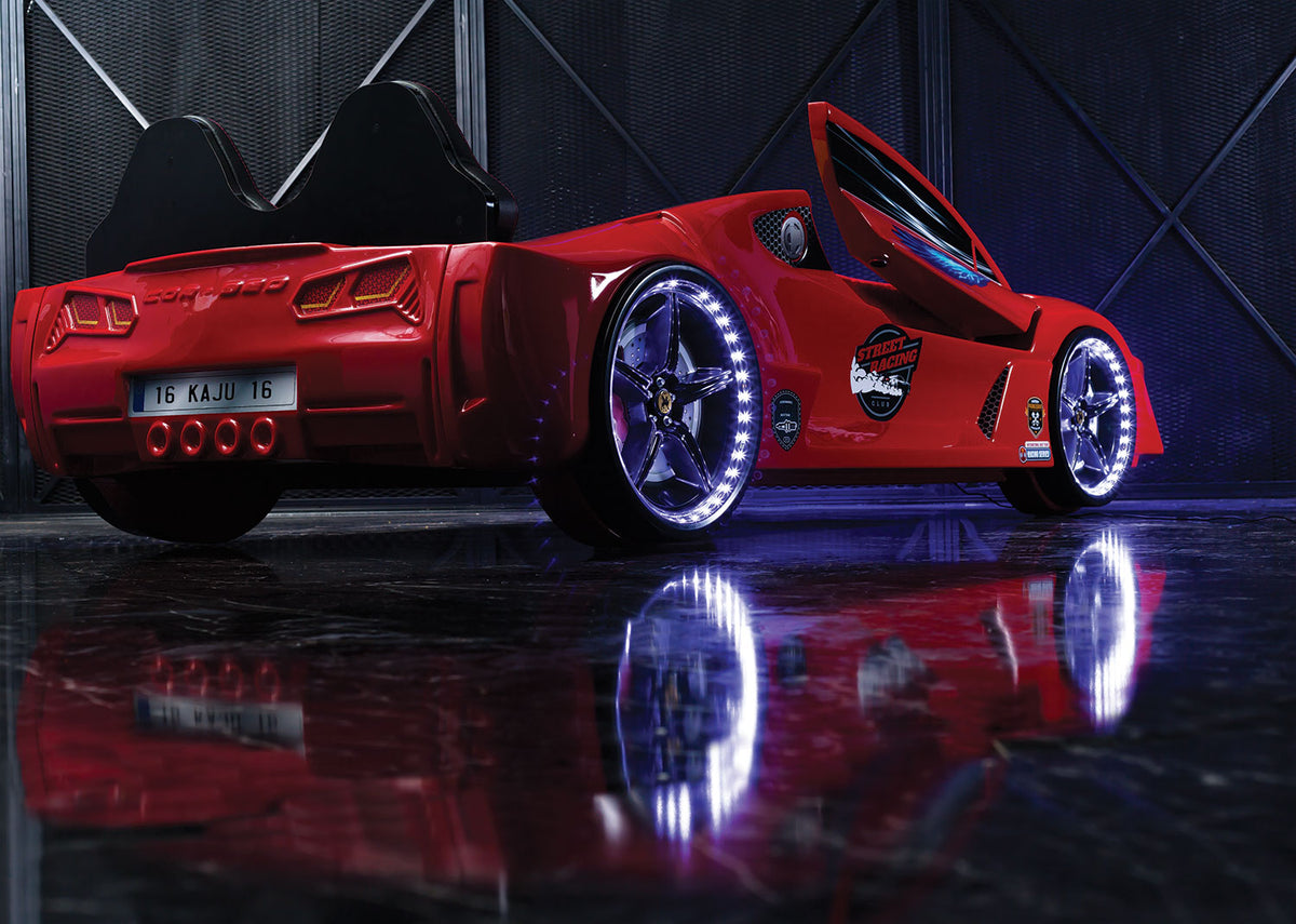 Sports Car Bed Red