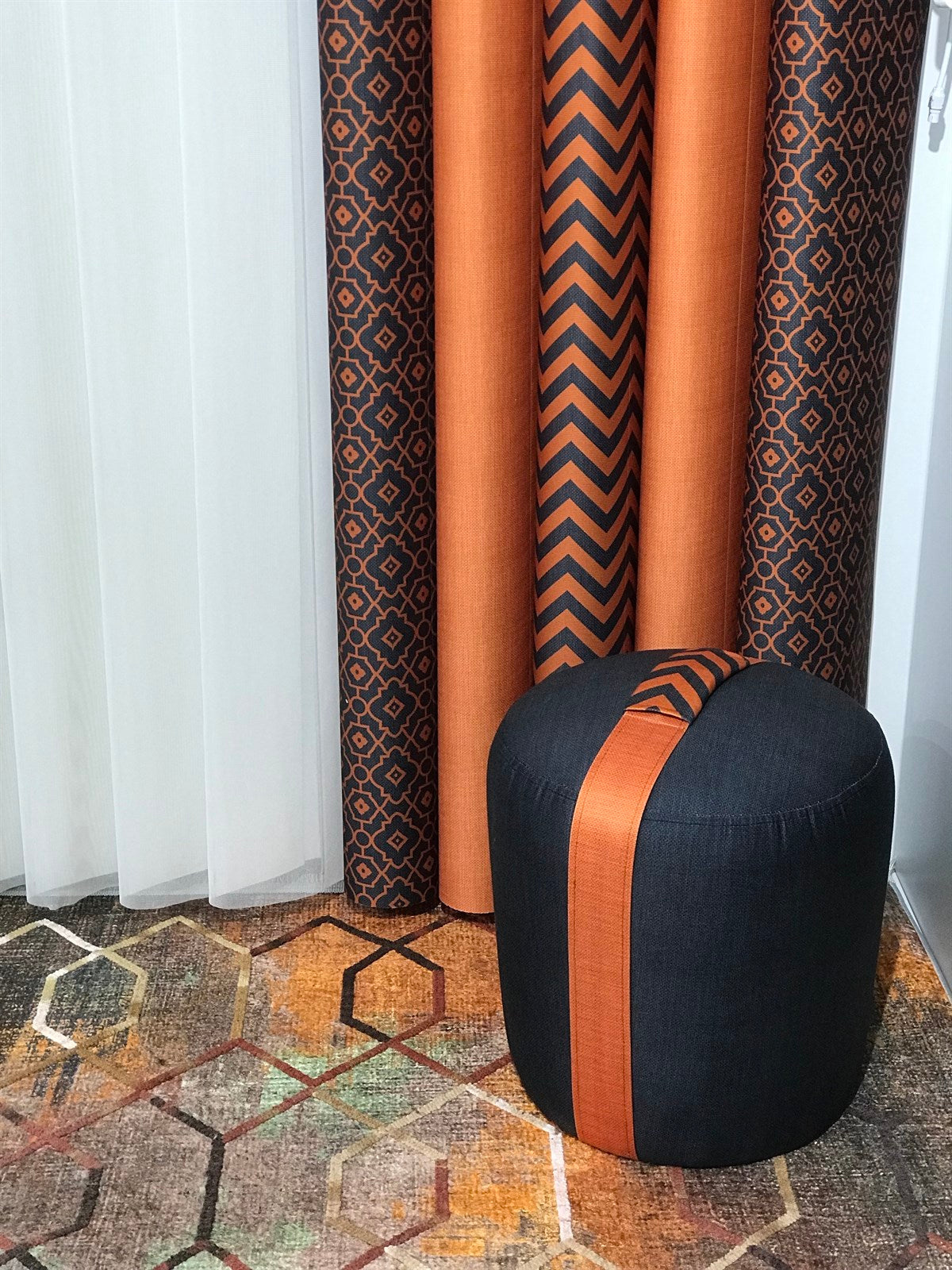 Bloom Footstool (Multi-colours)